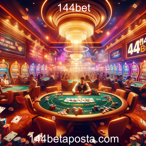 A Emoção do Cassino no 144bet: Um Mundo de Oportunidades